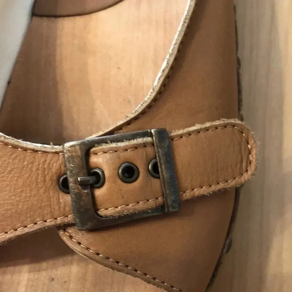 Kalso Serenity negative heel leather Earth sandal.  Size 7 - Picture 2 of 7